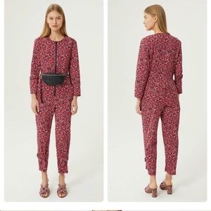 REBECCA MINKOFF Clover Jumpsuit in Red